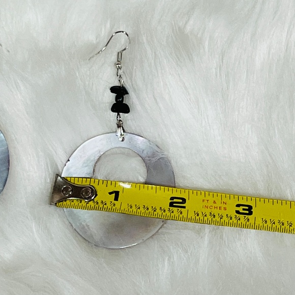 NEW Fashion drop earrings Mother of Pearl - Picture 4 of 4